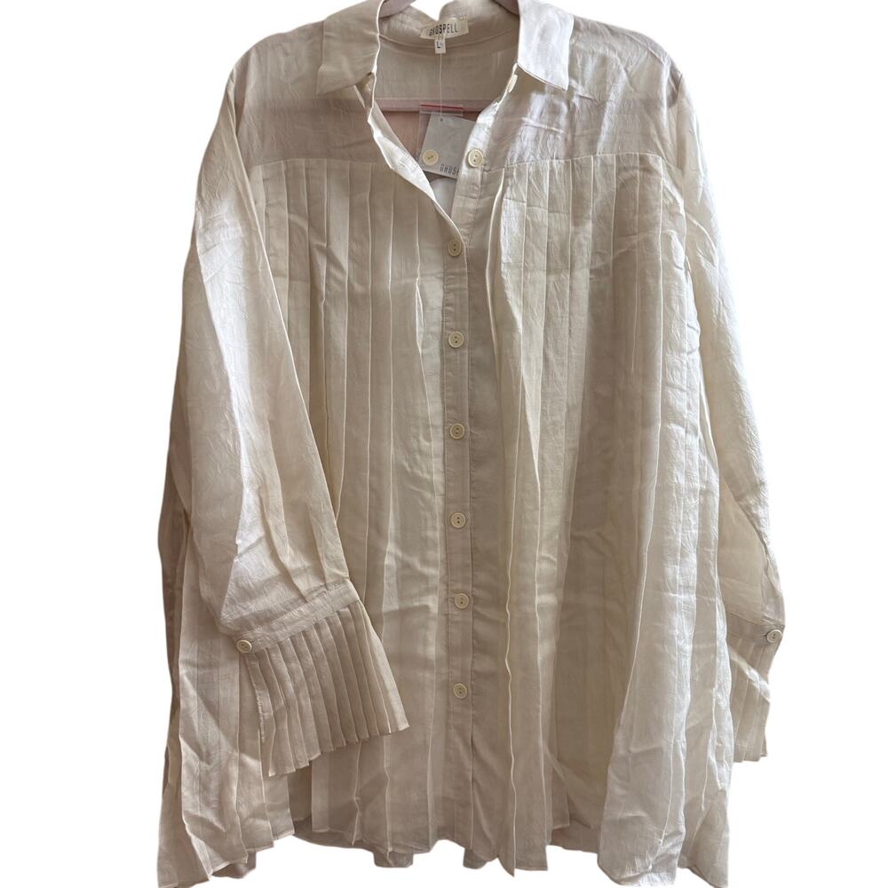 Ghospell pleated mini dress